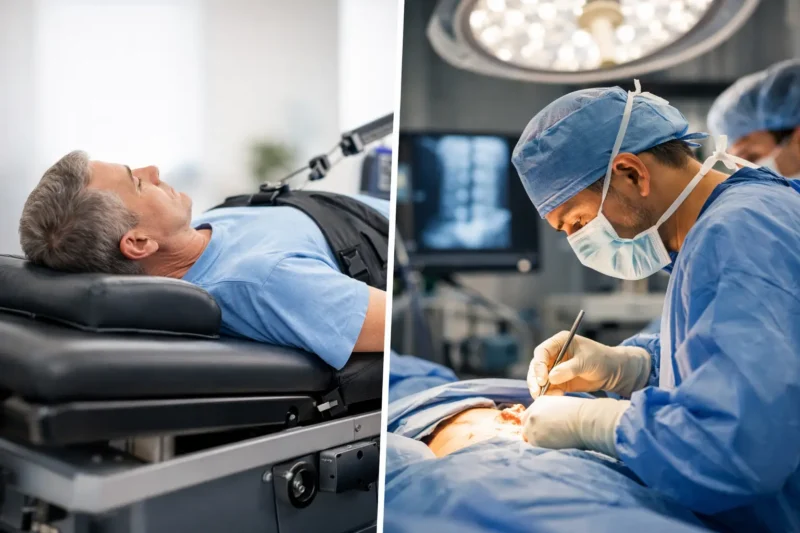 Spinal Decompression vs Surgery